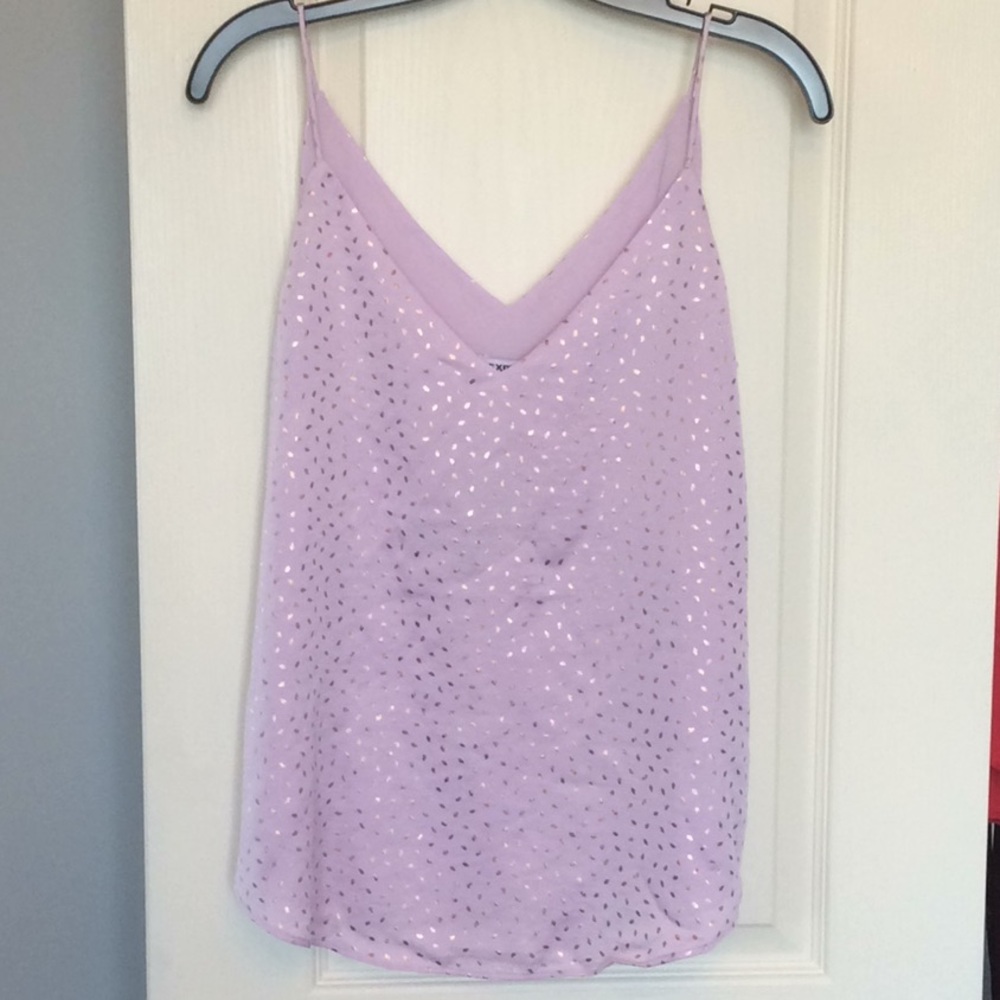 Light purple and gold Express tank top